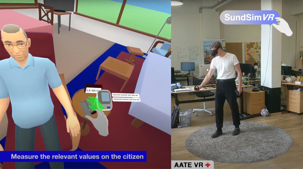 kæmpe stor eksplosion forkæle SundSim VR – AATE VR – Virtual Reality applications for the health care  sector